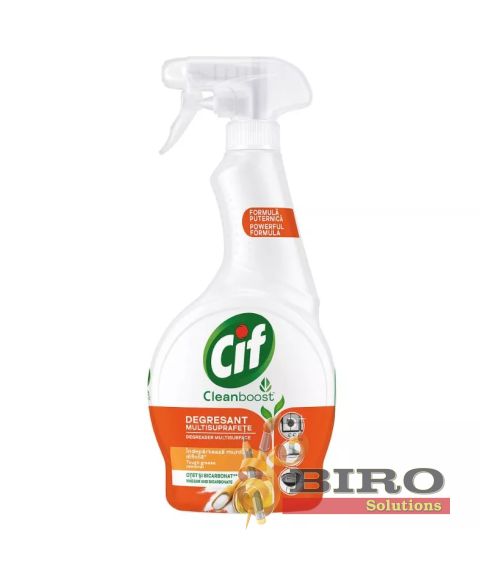 Spray degresant pentru curățarea bucătăriei CIF, 500 ml